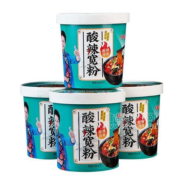 豫元酸辣宽粉方便食品桶装 