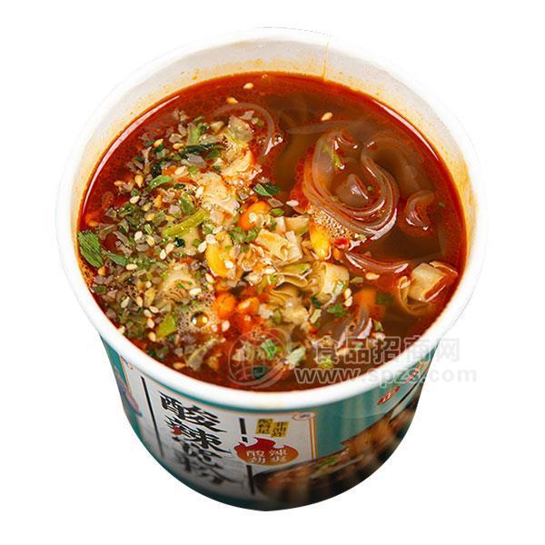 豫元酸辣宽粉方便食品桶装招商 