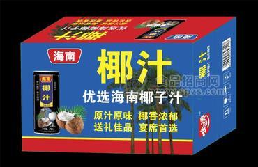 金世寳海南椰子汁优质椰源宴席佳品箱装招商