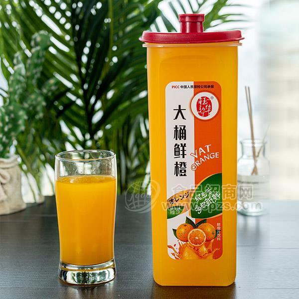 鈺華弘宇 大桶鮮橙  果汁飲料 1.5L