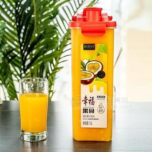 黔柏鈺 芒果百香果  混合果汁飲料 1.5L