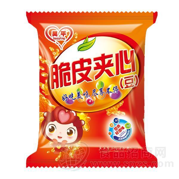 昊平  脆皮夹心豆  糖果 休闲食品  代理