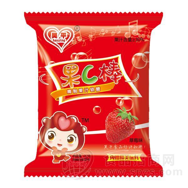 昊平  果C棒 精制果汁软糖  休闲食品  12g