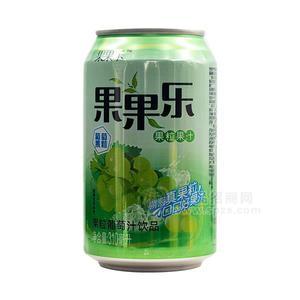 果果樂葡萄大果粒飲品310ml代理