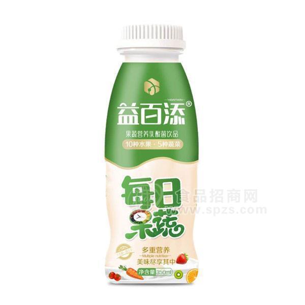 益百添每日果蔬乳酸菌饮品多重营养