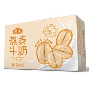 甄沃 燕麥牛奶 乳味飲料 245mlx15罐