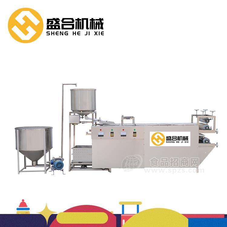 防城港手工豆腐皮压榨成型机 全自动数控豆腐皮机
