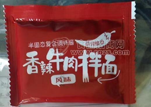 调料包厂家大量供应香辣牛肉拌面酱