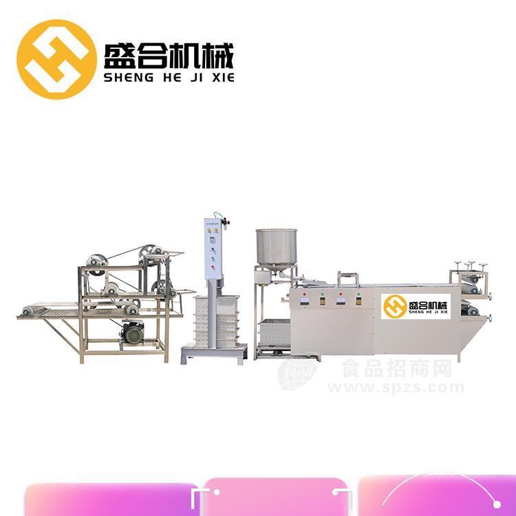 貴港豆腐皮機(jī)全自動(dòng)小型 仿手工豆腐皮一體機(jī)