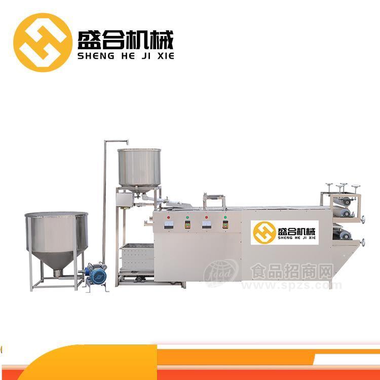 来宾仿手工小型豆腐皮机 数控豆腐皮机生产设备