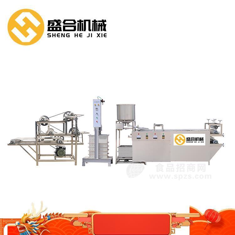 兰州仿手工小型豆腐皮机 小型豆腐皮一体机