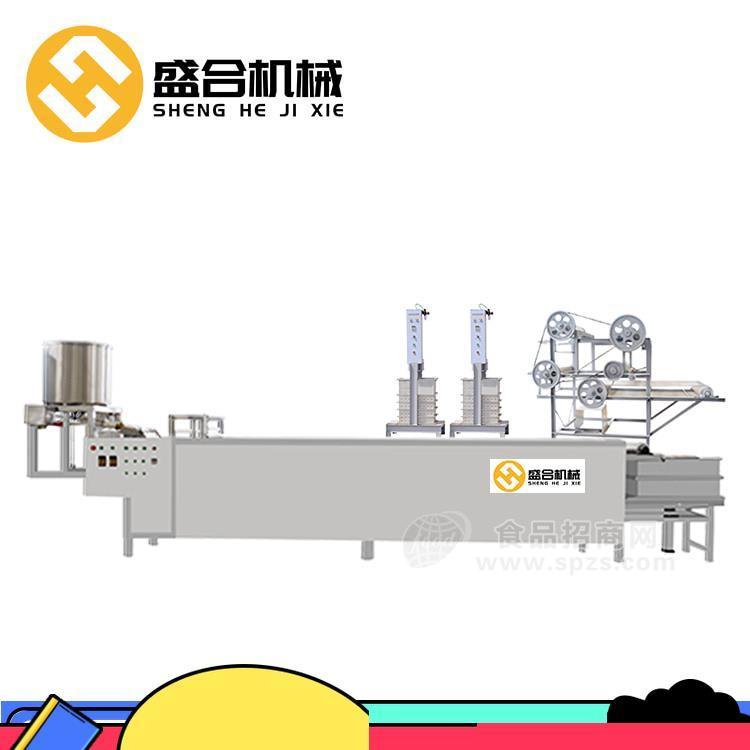 临夏仿手工豆腐皮机批发 豆腐皮机成套设备