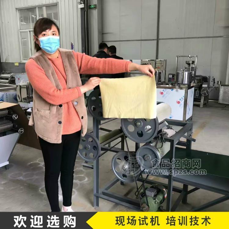 100型豆腐皮机 小型家用豆腐皮机价格