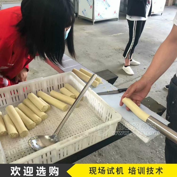 大型豆腐皮机视频 气压式豆腐皮机