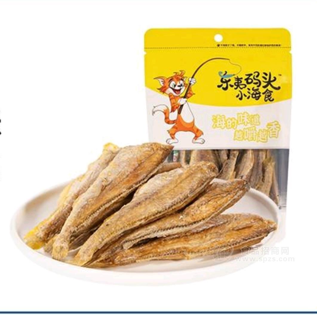 小海食黃魚酥原味休閑食品小零食招商50g