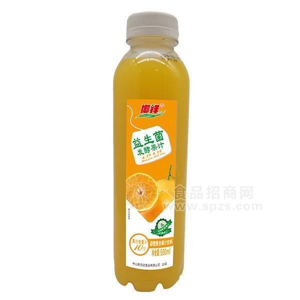 椰祥益生菌发酵果汁甜橙复合果汁饮料 500ml