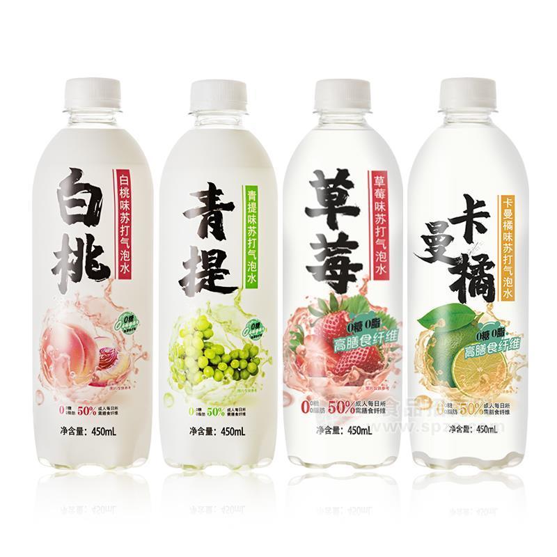 秋林蘇打氣泡水飲料 450ml*12