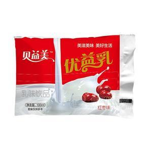 贝益美优益乳红枣味乳味饮品100ml