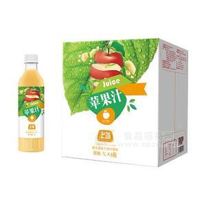 上首蘋果汁益生菌復(fù)合果汁飲料1LX6瓶