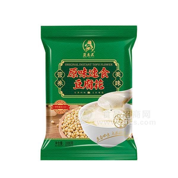 豆太医原味速食豆腐花豆花招商1000g