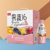 鮮綻果蔬16純植物發(fā)酵果蔬乳酸菌飲品乳飲料火爆招商338ml×12瓶