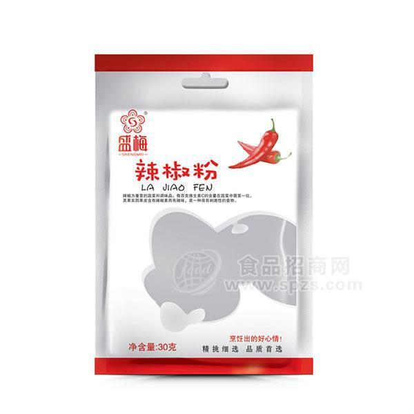 盛梅辣椒粉調(diào)味品招商30g