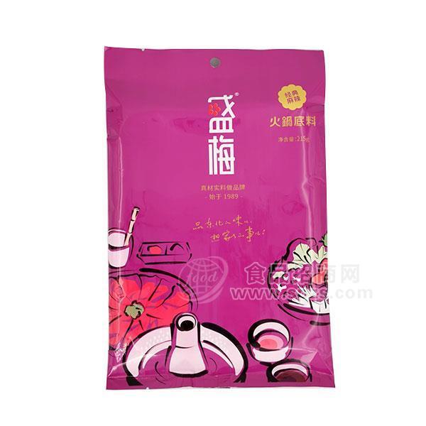 盛梅经典麻辣火锅底料招商215g