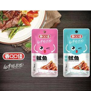 香口口佳香辣魷魚燒烤魷魚招商休閑零食代理12g