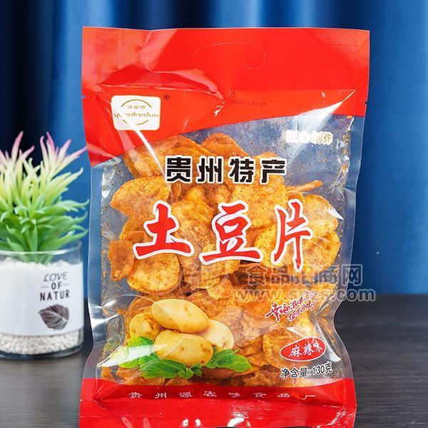 源客哆麻辣味土豆絲休閑食品招商 130g