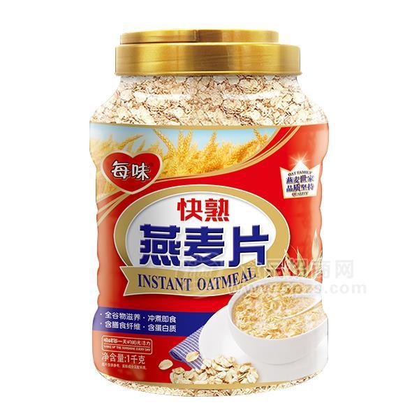 ·每味  快熟燕麦片  冲调食品  1kg 