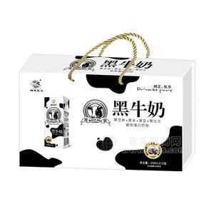 綠寶乳業(yè) 谷物黑牛奶 植物蛋白飲品 250mlx12盒