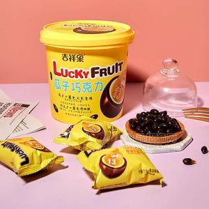 网红零食进货渠道-休闲食品糖果批发-168g桶装瓜子仁巧克力