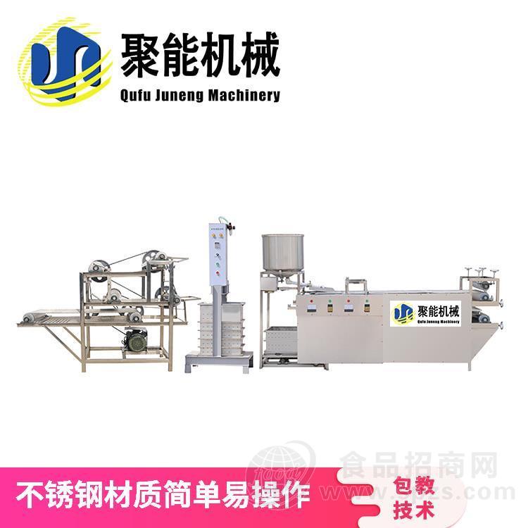 自动仿手工豆腐皮机器 小型豆腐皮机械价格