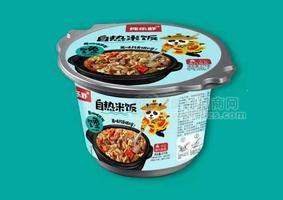 純樂(lè)舒黃燜雞排骨飯自熱米飯方便食品