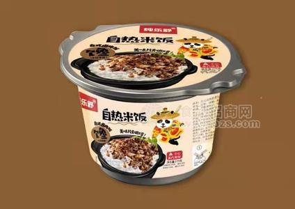 純樂舒臺(tái)式鹵肉飯自熱米飯方便食品