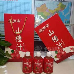 珊瑚泉山楂汁饮料果汁饮料礼袋装