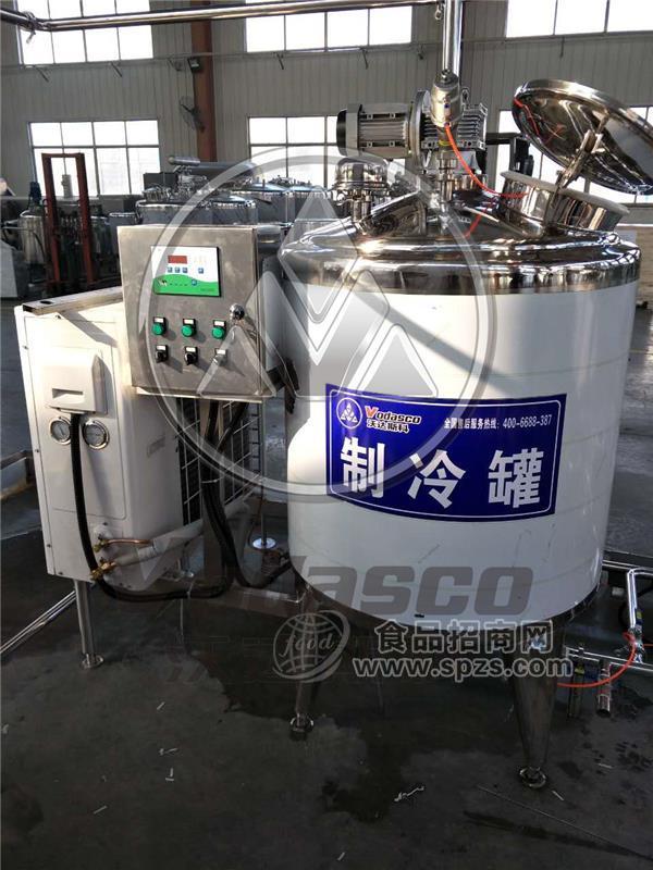 乳品生产线全套设备，制冷罐