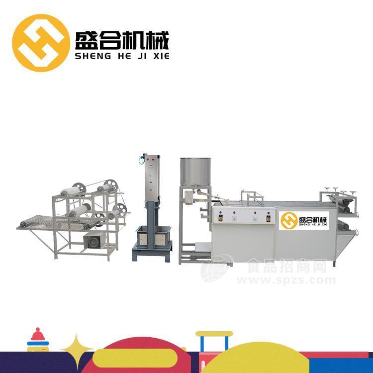 临夏新行全自动豆腐皮机 100型多功能豆腐皮机