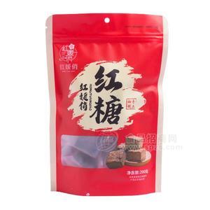 紅媛俏紅糖袋裝手工紅糖方塊紅糖代理招商200g