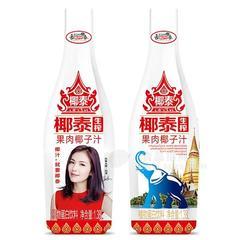 椰泰果肉椰子汁生榨椰汁大瓶饮料招商1.38L
