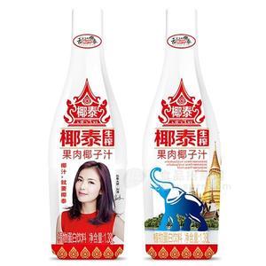 椰泰果肉椰子汁生榨椰汁大瓶饮料招商1.38L