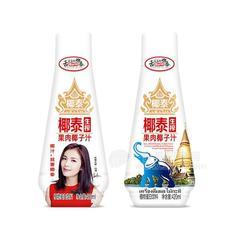 椰泰椰泰生榨果肉椰汁植物蛋白饮料420ml