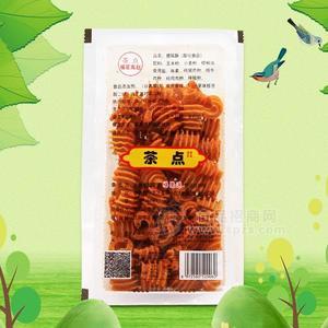 茶点福星高赵猫耳酥膨化食品招商