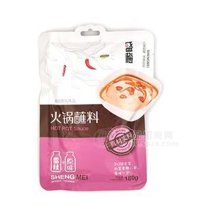 盛梅原味香辣火锅蘸料调味品180g