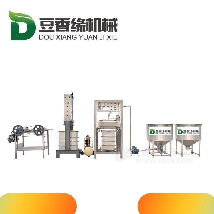 豆腐皮切丝机视频 新款气压豆腐皮机