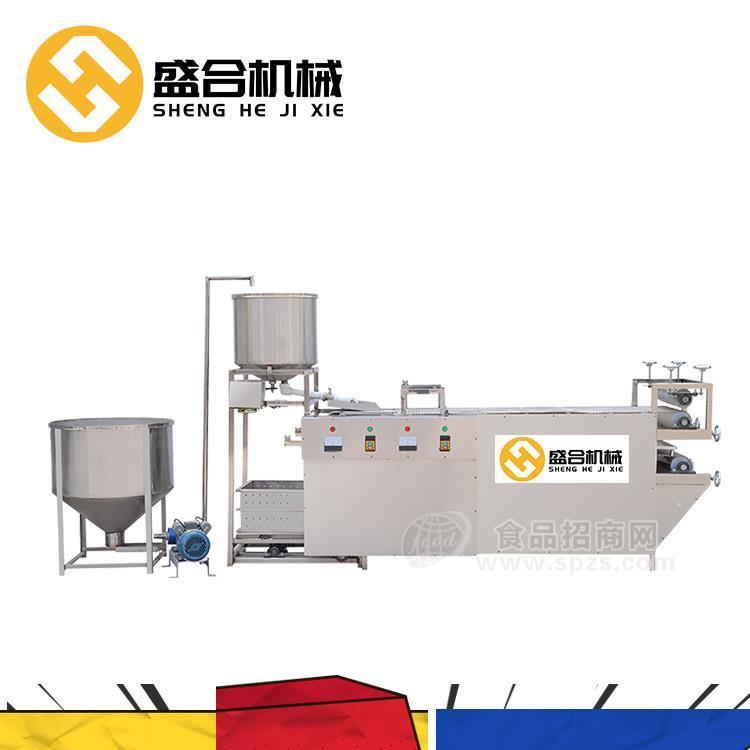 威海仿手工小型豆腐皮机 手工豆腐皮压榨成型机