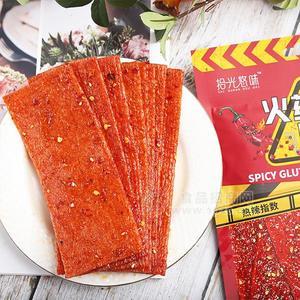 拾光悠味網(wǎng)紅脾氣片調(diào)味面制品招商新品辣片代理118g