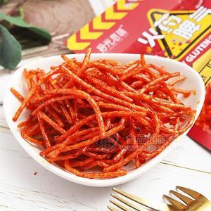 網(wǎng)紅辣條絲拾光悠味新品脾氣絲休閑零食調(diào)味面制品批發(fā)118g