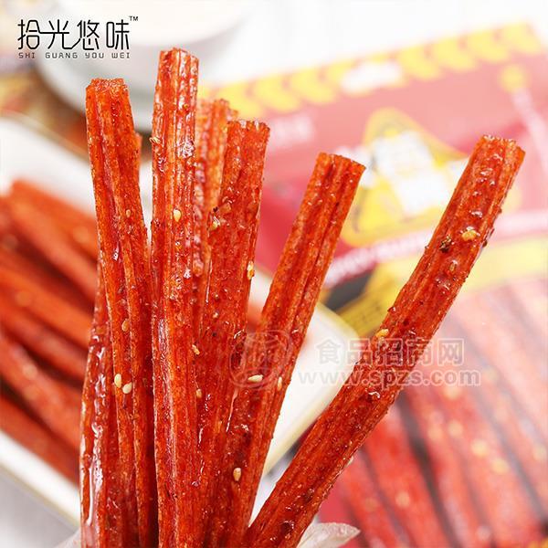拾光悠味火药脾气条调味面制品网红辣条代理招商118g