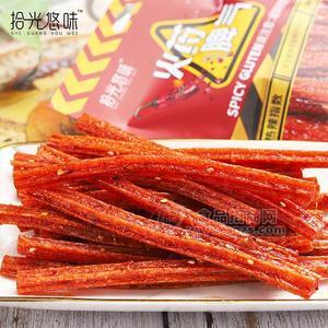 拾光悠味火·藥脾氣條休閑食品網(wǎng)紅辣條代理118g
